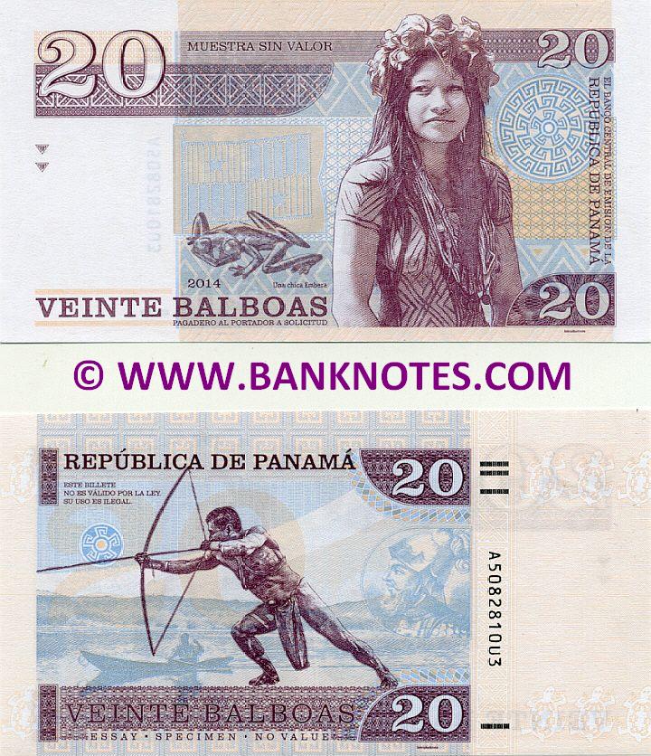 Panamanian Currency Banknote Gallery