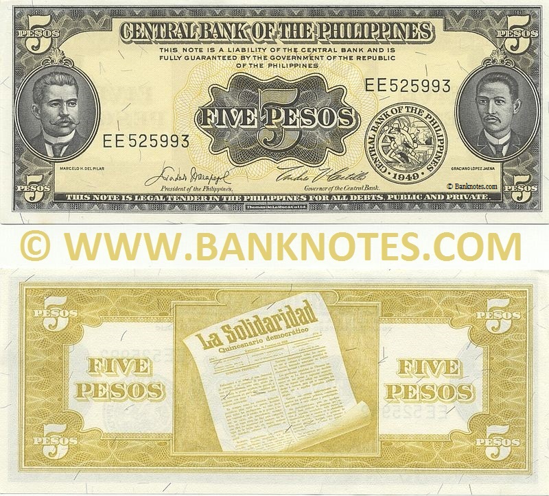 Philippine Currency Banknote Gallery