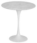 Poly and Bark Daisy 20” Marble Side Table