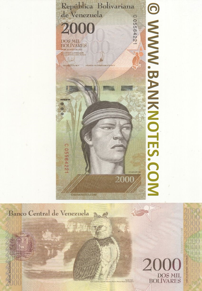 Venezuela Currency Bank Notes Gallery