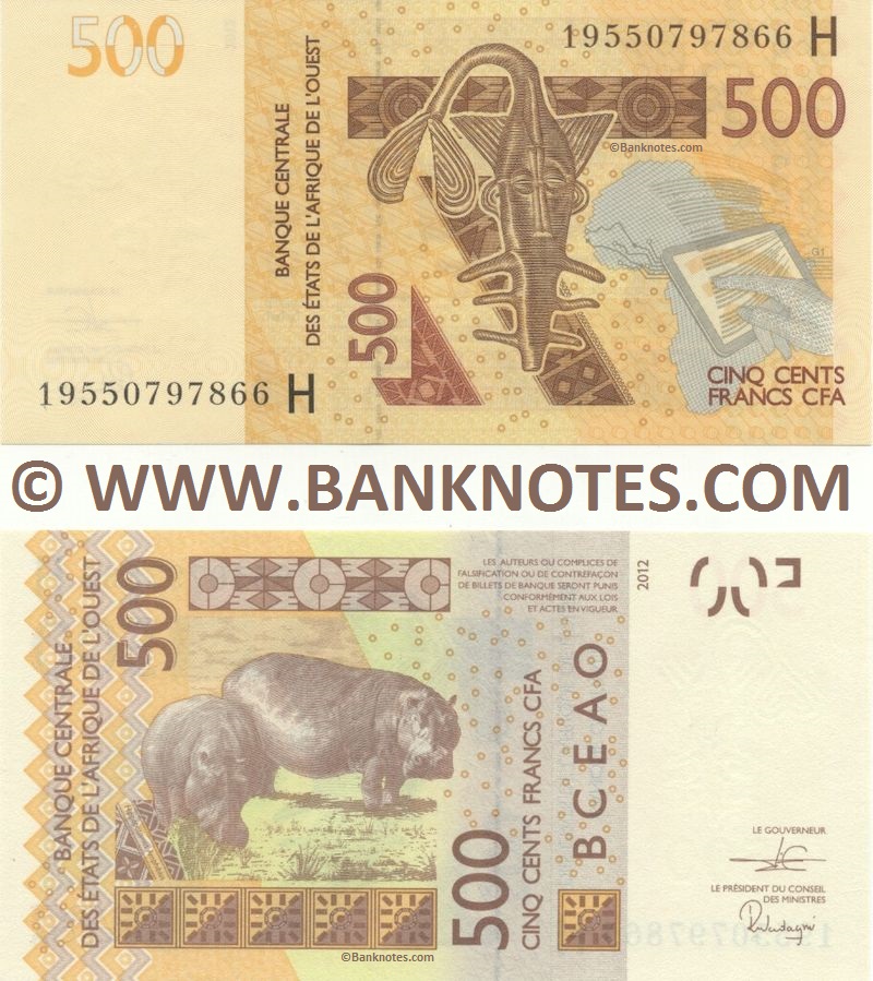 Nigerien Currency Banknote Gallery