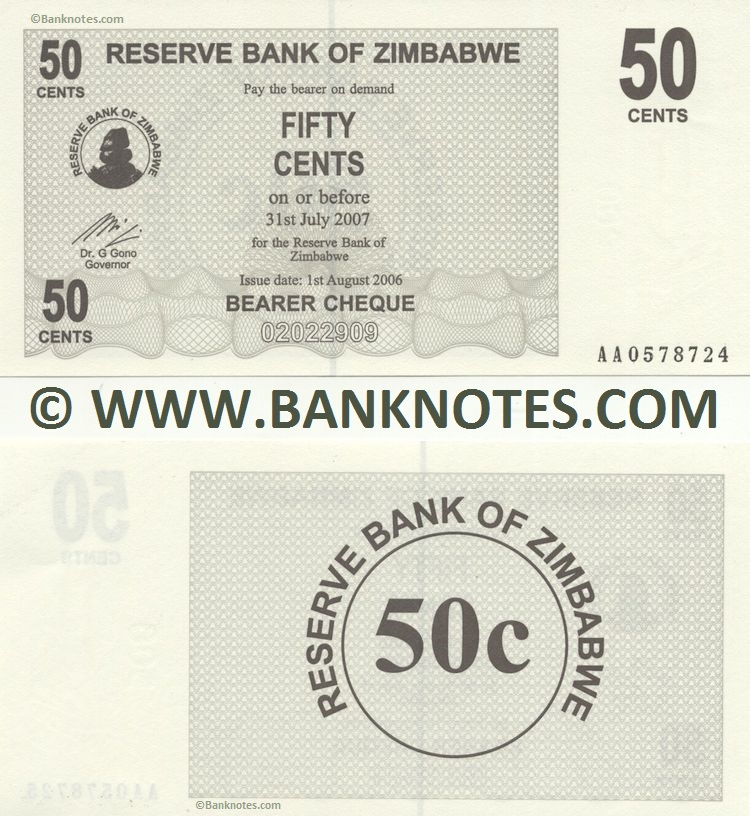 Zimbabwe Currency Gallery