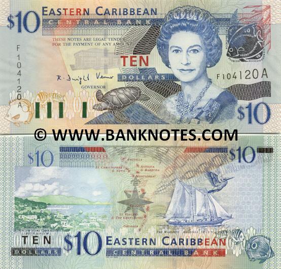 Antigua & Barbuda Eastern Caribbean Currency Gallery