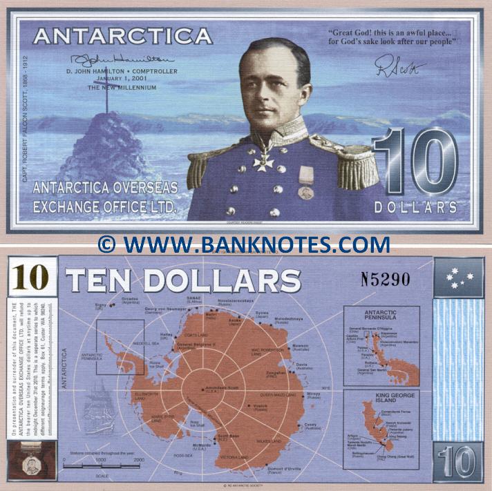 Antarctican Currency Gallery