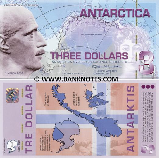 Antarctica Currency Banknote Gallery
