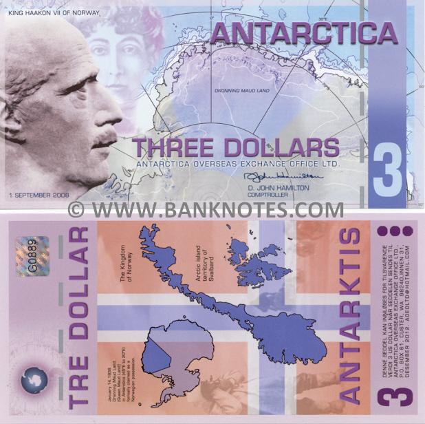 Antarctica Currency Bank Note Gallery