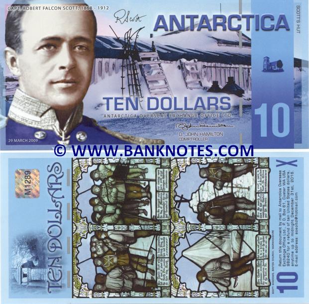 Antarctica Currency Bank Note Gallery
