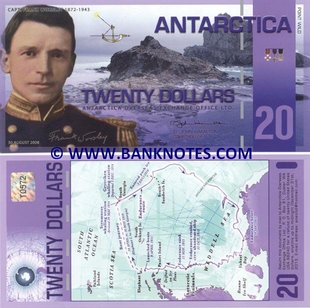 Antarctica Currency Bank Note Gallery