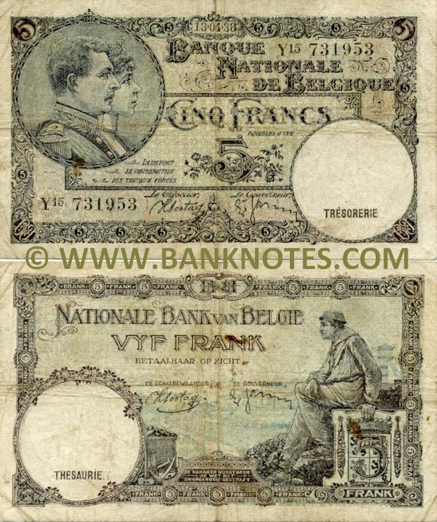 Belgian Currency & Bank Note Gallery