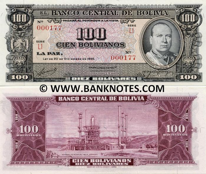 Bolivian Currency Gallery