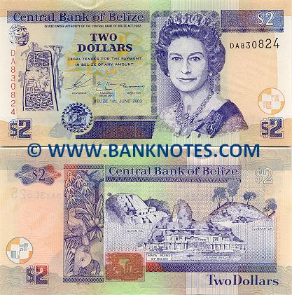 Belizean Currency Gallery