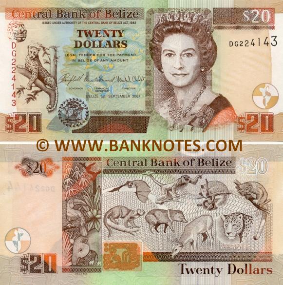 Belizean Currency Gallery