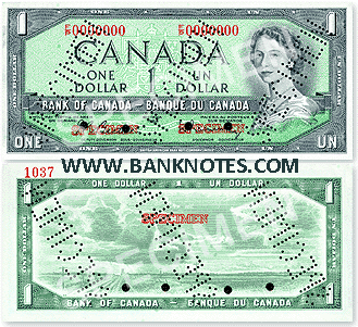 Canadian Currency Gallery