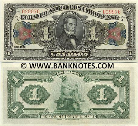 Costa Rica Currency Gallery