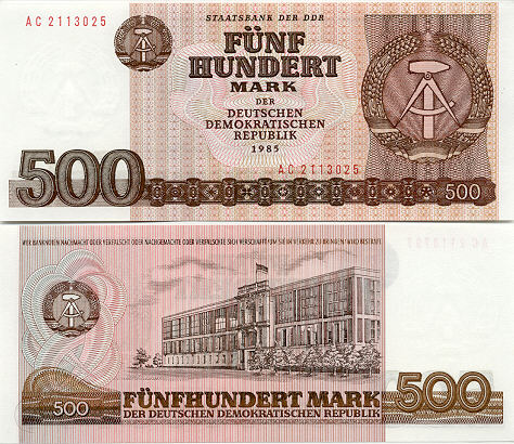 East German Currency Gallery