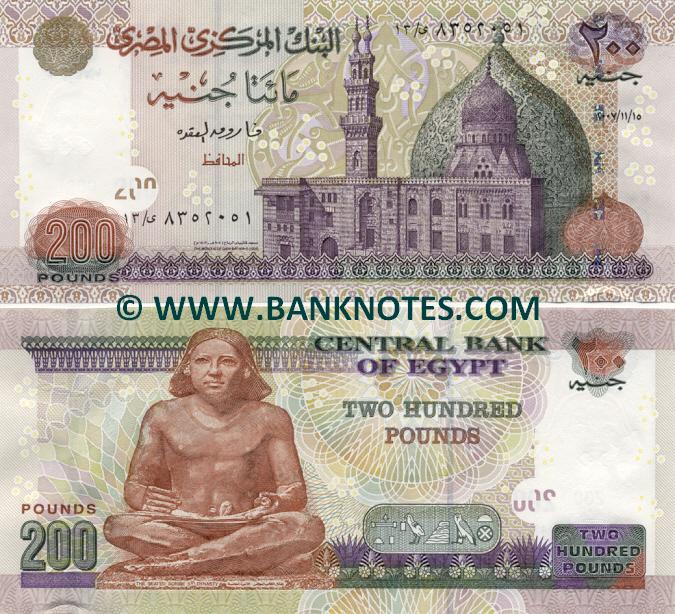 Egyptian Currency Bank Note Gallery