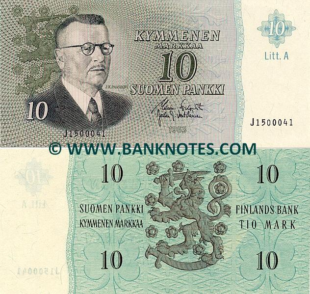 Currency & Bank Note Gallery of Finland - Suomi