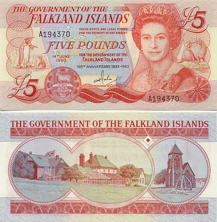 Falkland Islands Currency Gallery