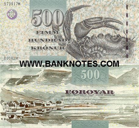 Faroese Currency Gallery