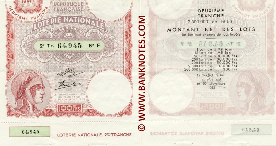 French Currency & Lottery Gallery