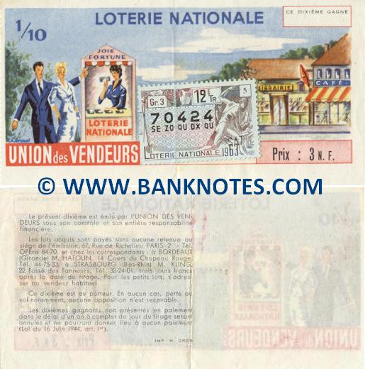 French Currency & Lottery Gallery