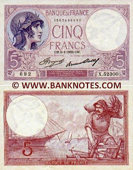 French Currency Gallery