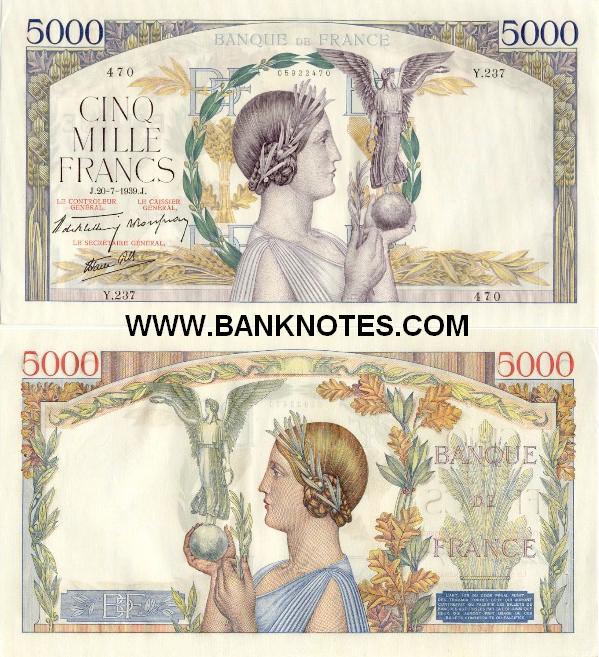 French Currency Gallery