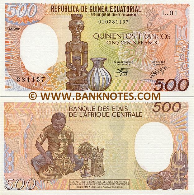 Equatorial Guinea Currency Gallery