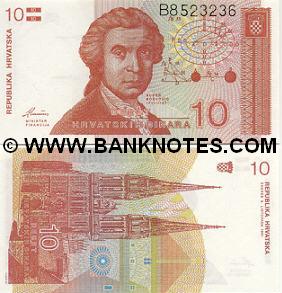 Croatian Currency Gallery