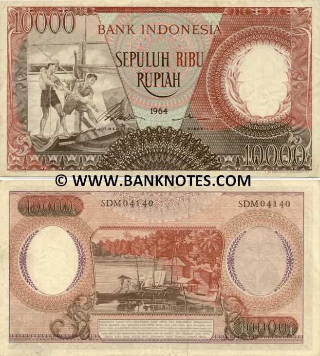 Indonesian Currency Banknote Gallery