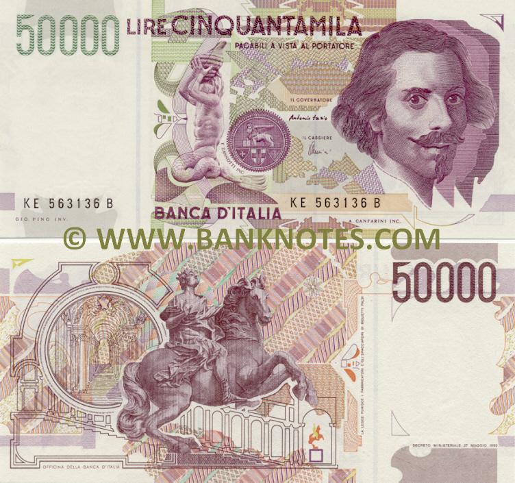 Italian Currency Gallery