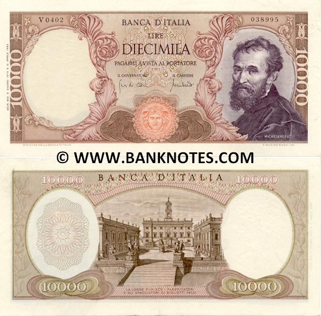 Italian Bank Note Currency Gallery