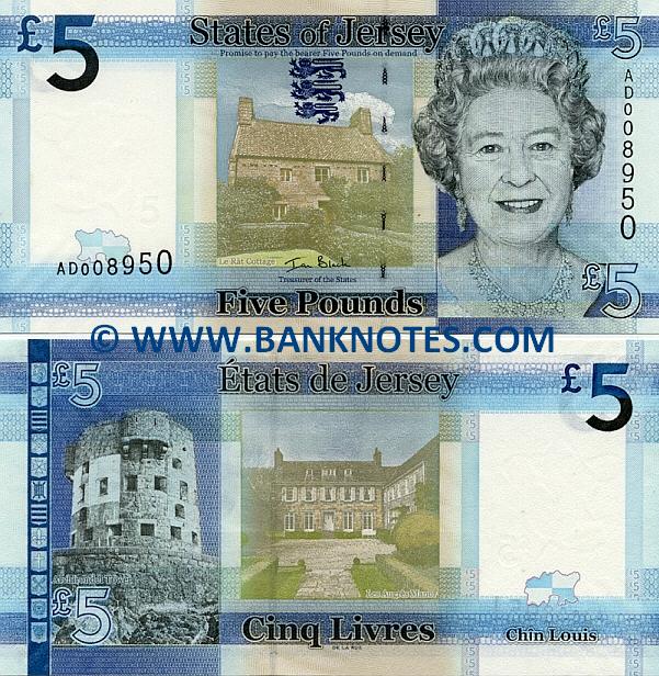 jersey 5 pound note