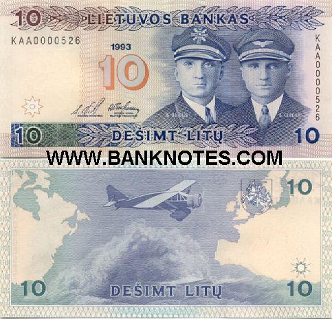 Lithuanian Currency Gallery