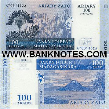 Malagasy Currency Gallery