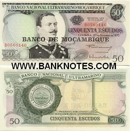 Mozambican Currency Gallery