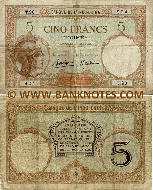 New Caledonian Currency Gallery