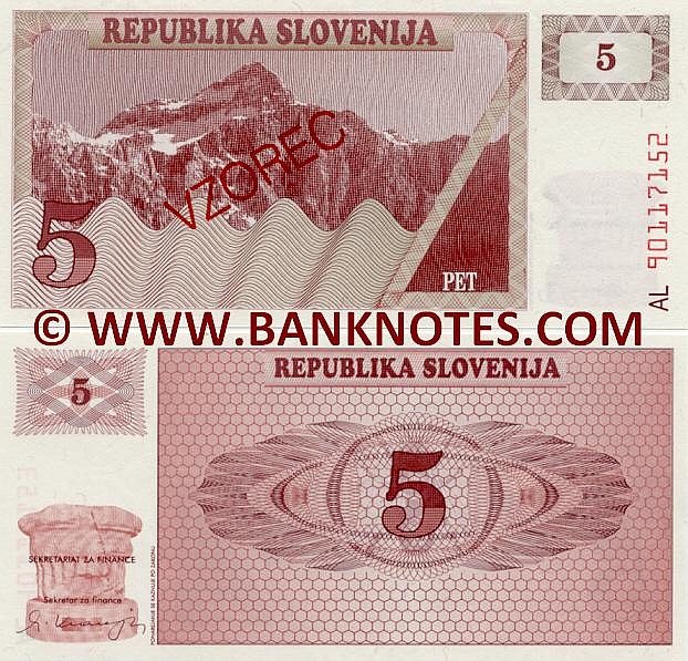 Slovenian Currency Gallery