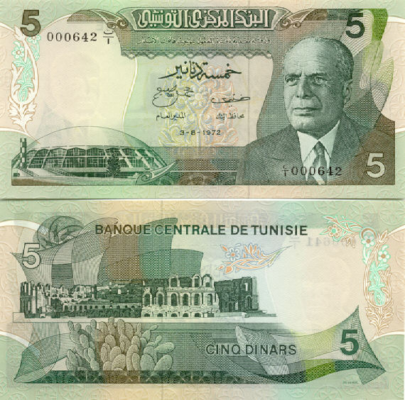 Tunisian Currency Gallery