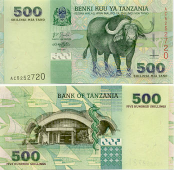 Tanzania Currency Gallery