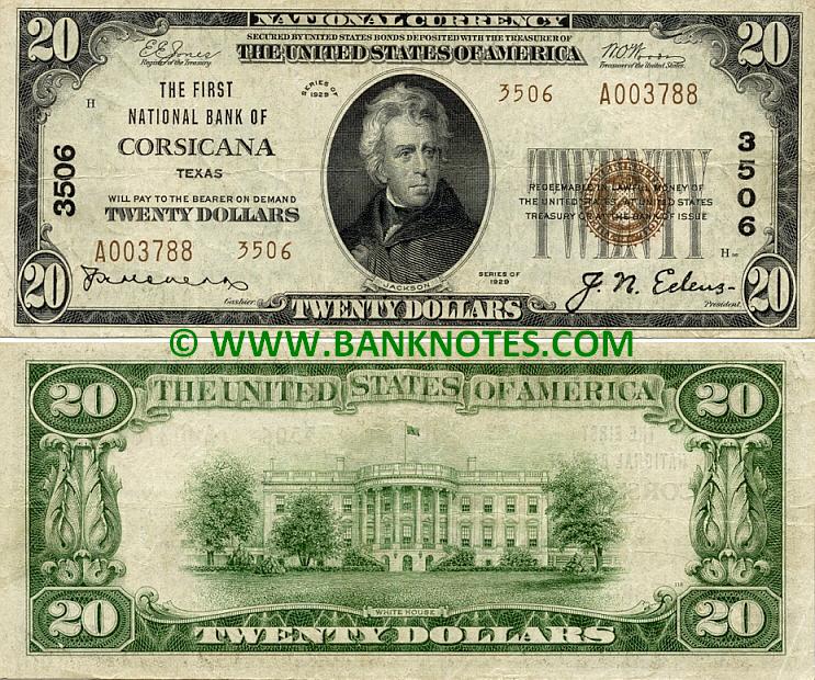 Texas Currency Gallery