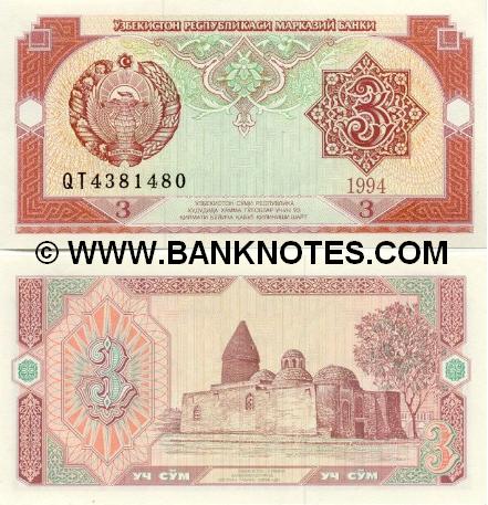 Uzbekistani Currency Gallery