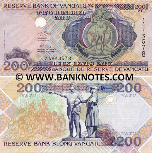 Vanuatu Currency Gallery