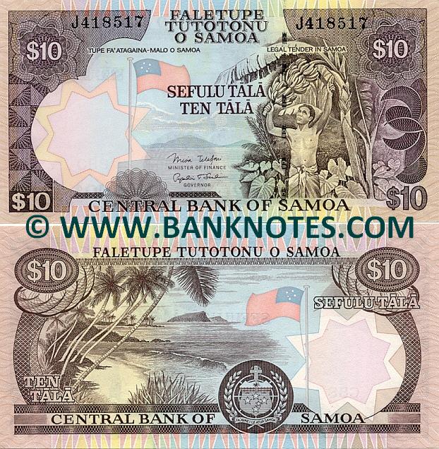 Samoa Currency Gallery