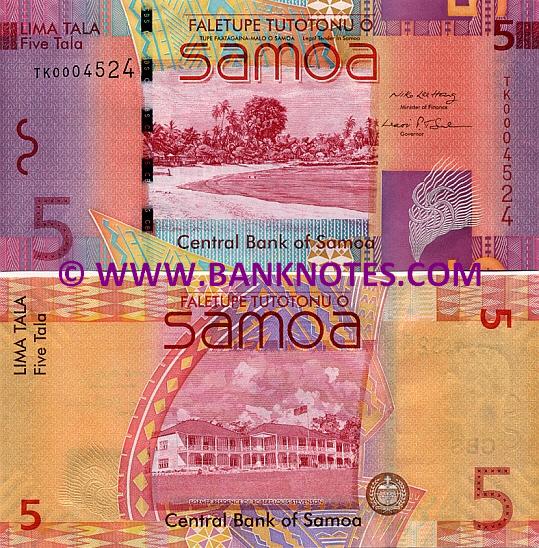 Samoan Currency Gallery
