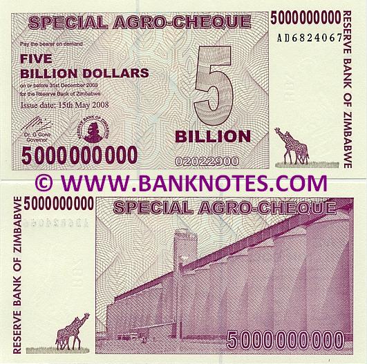 Zimbabwean Currency Gallery