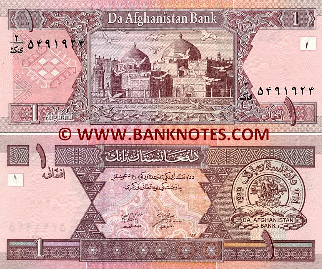 Afghani Currency Gallery
