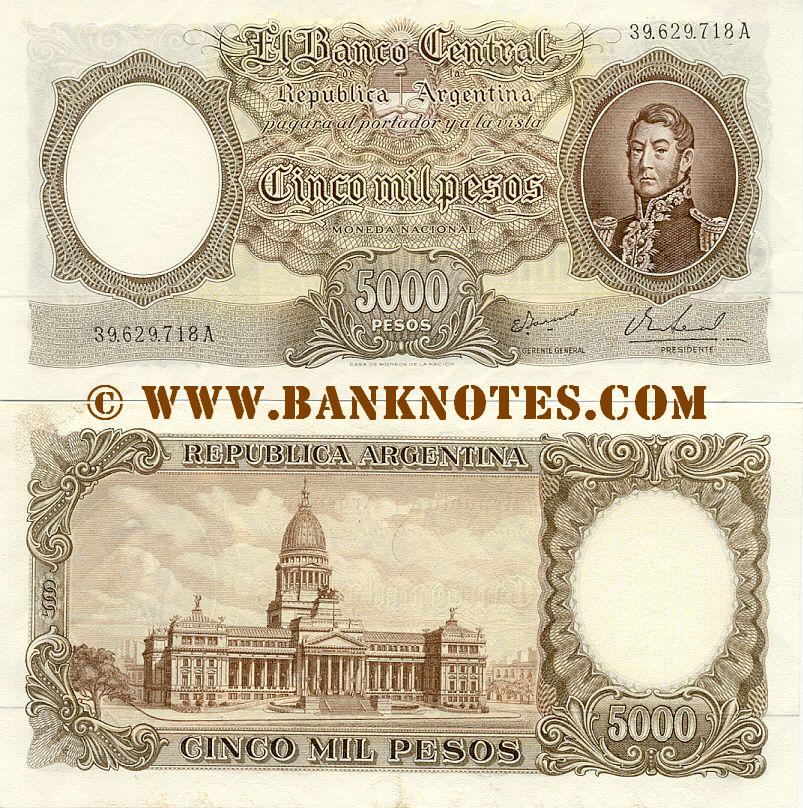 Argentinian Currency Bank Note Gallery