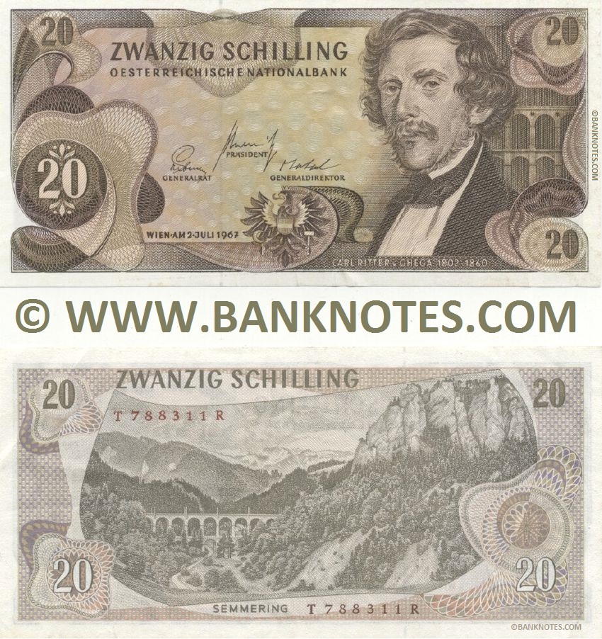 Austrian Currency Banknote Gallery