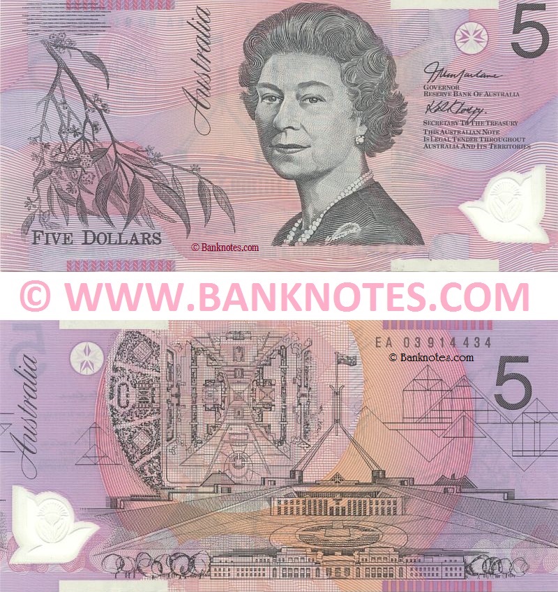 Australia Dollars 2002-15 - Currency Bank Note, Asia-Pacific Paper Money, World Currency, Banknotes, Banknote, Bank-Notes, Coins & Currency Collector. Pictures of Money, Photos of Bank Notes, Currency Images, Currencies